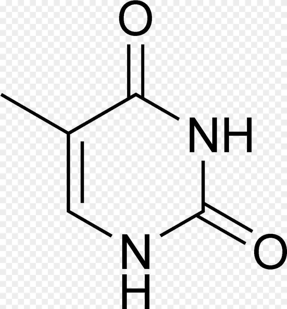 Thymine Chemical Structure Chemical Structure Of Cytosine, Gray Png