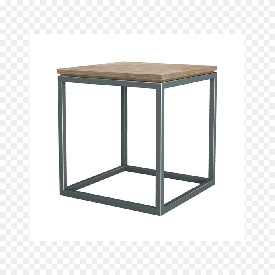 Ti End Table Teak Iron Furniture And Iron, Coffee Table, Desk, Dining Table Free Png Download
