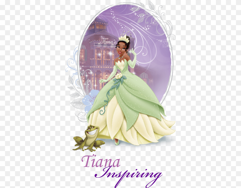 Tiana Princess And The Frog, Clothing, Dress, Book, Publication Free Png