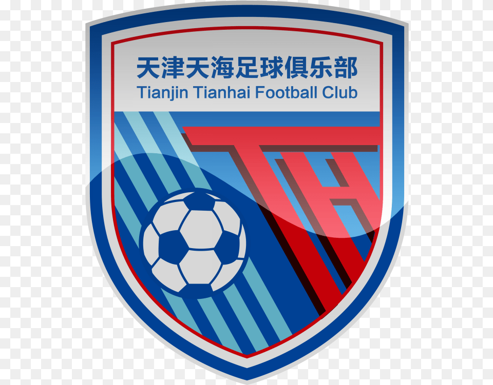 Tianjin Tianhai Fc Hd Logo Tianjin Tianhai Football Club, Symbol, Badge, Ball, Sport Png