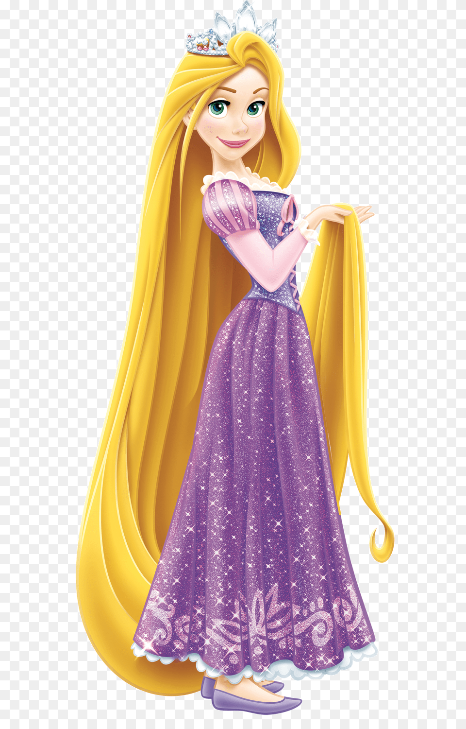 Tiara Princess Rapunzel, Fashion, Doll, Toy, Clothing Free Transparent Png