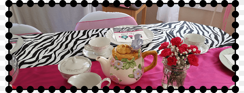 Tiara Tea Party Setup Teacup, Furniture, Table, Pottery, Cup Free Png