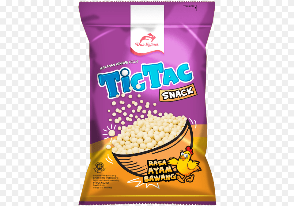 Tic Tac Snacks 90gr Tic Tac Dua Kelinci, Food, Snack, Ketchup Free Transparent Png