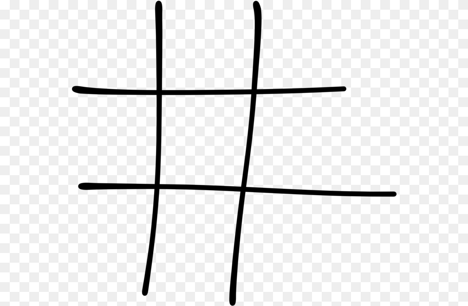 Tic Tac Toe Clip Art, Gray Png