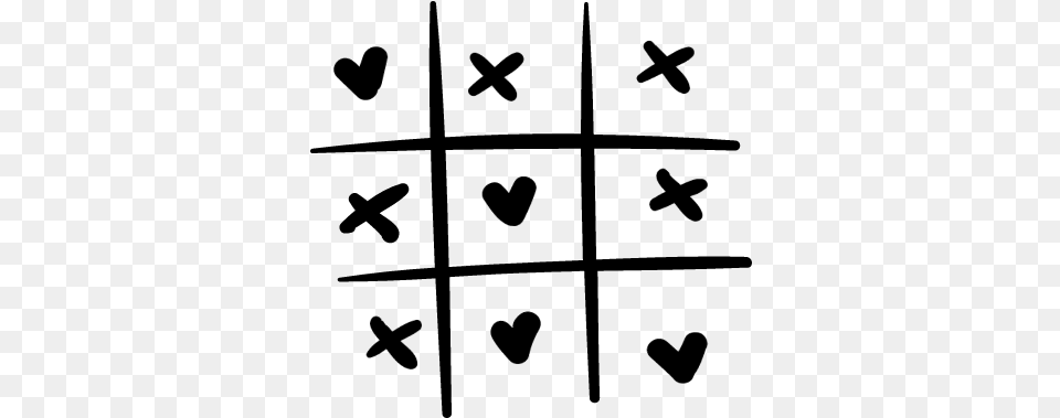 Tic Tac Toe With Hearts Vector Tic Tac Toe Psd, Gray Png Image