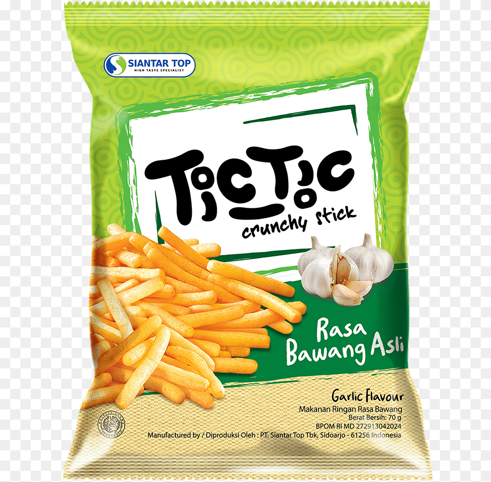 Tic Tic Premium Bawang Siantar Top, Food, Fries, Produce Png Image