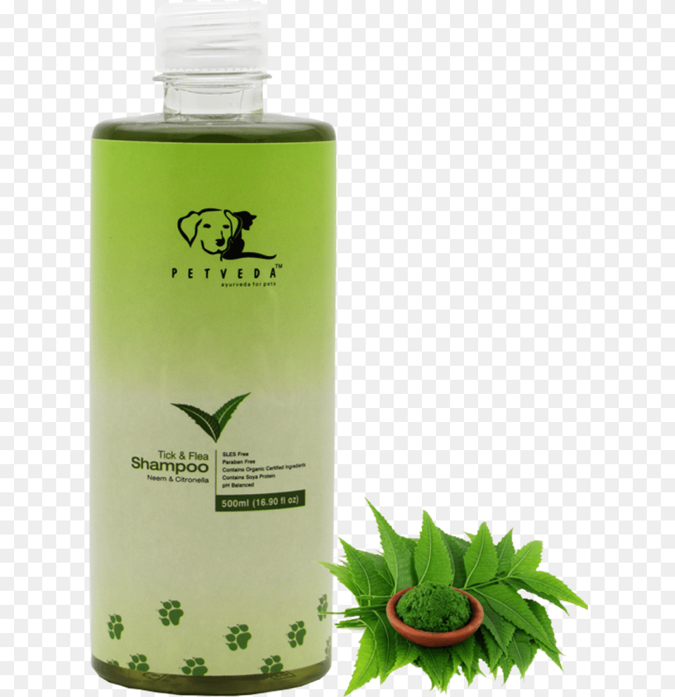Tick And Flea Shampoo Neem Leaf Powder Organic 1 Lb, Plant, Herbs, Herbal, Bottle Free Transparent Png