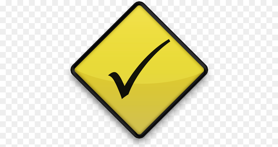 Tick Mark Background Reddit Yellow Logo, Sign, Symbol, Road Sign, Disk Free Png Download