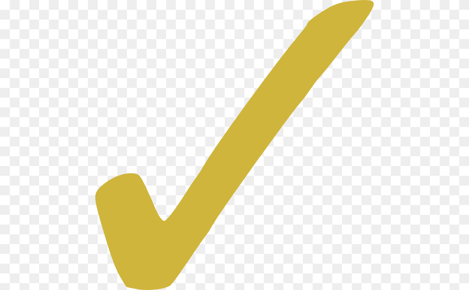 Tick Mark Gold Check Icon Gold Check Icon, Smoke Pipe, Stick Free Transparent Png