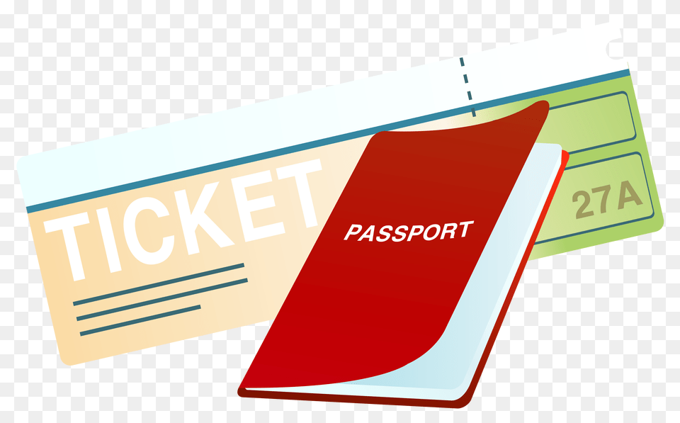 Ticket And Passport Clipart, Advertisement, Poster, Text, Dynamite Free Png Download