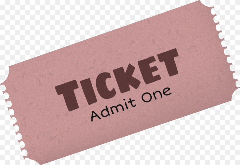Ticket Blank Admit One Madewithpicsart Label, Paper, Text, Business Card Free Png