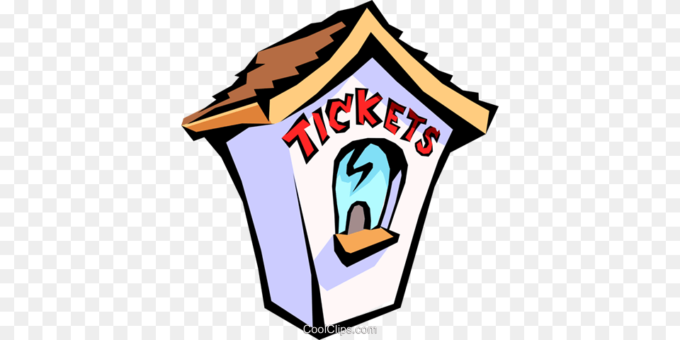 Ticket Booth Royalty Vector Clip Art Illustration, Clothing, T-shirt, Outdoors Free Png