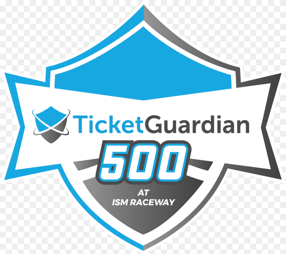Ticket Guardian 500 Nascar Logo, Badge, Symbol Free Png Download