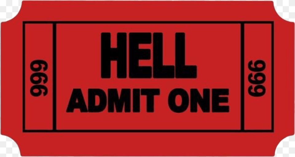 Ticket To Hell, Paper, Text, Scoreboard Free Transparent Png