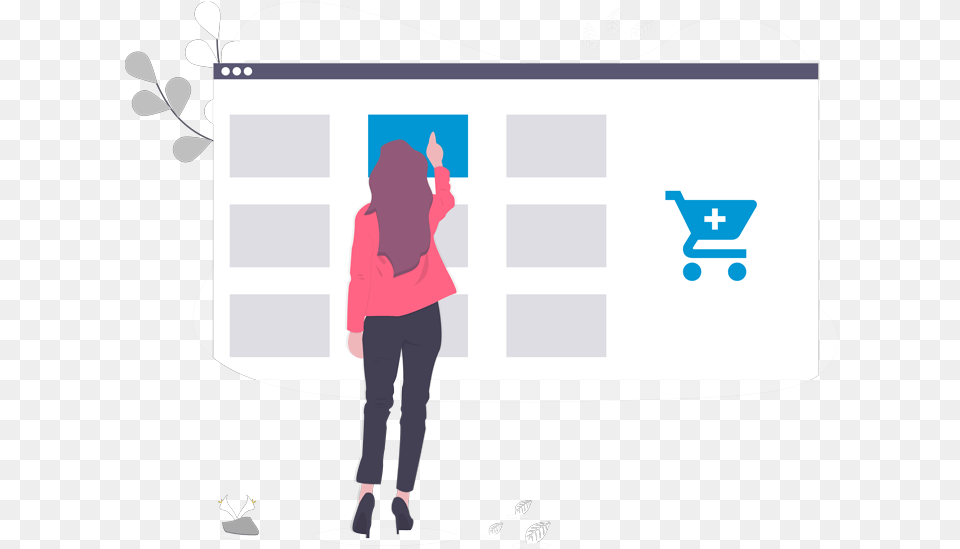 Ticketing White With Blue Edited E Commerce, Adult, Female, Person, Woman Png Image