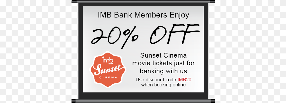 Tickets And Full Details For The Imb Sunset Cinema Bobber, Text, Advertisement, Computer Hardware, Electronics Free Png