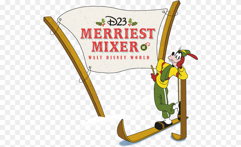Tickets For D23s Merriest Mixer At Walt Disney World Cartoon, Outdoors, Nature, Bow, Weapon Free Transparent Png