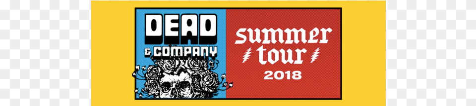 Tickets For Dead Amp Company At Dodgers Stadium W Signed Dead And Company 2018, Advertisement, Scoreboard, Book, Publication Free Png
