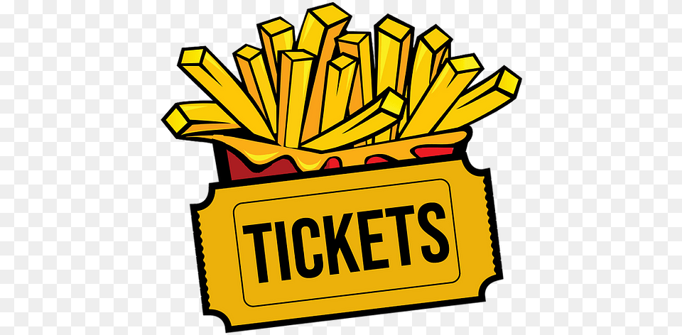 Tickets Info Horizontal, Food, Fries, Dynamite, Weapon Free Png Download