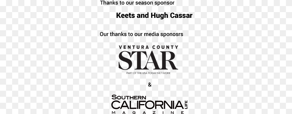 Tickets Only Available With A Subscription To The 2017 2018 Ventura County Star, Advertisement, Poster, Text, Logo Png Image