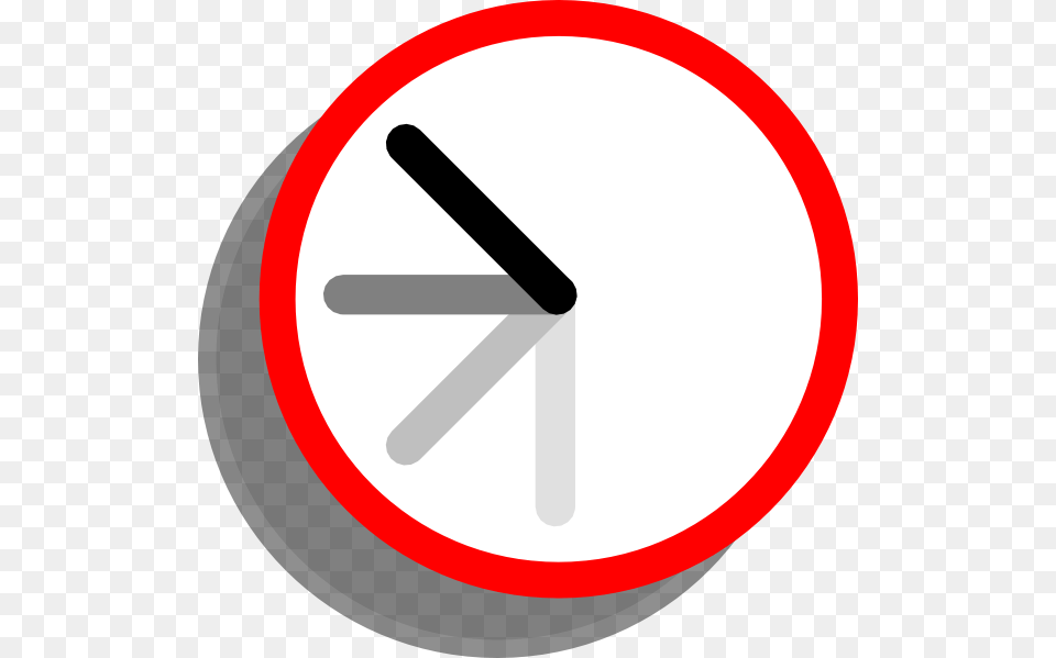 Ticking Clock Clipart Clip Art Images, Sign, Symbol, Road Sign Free Png