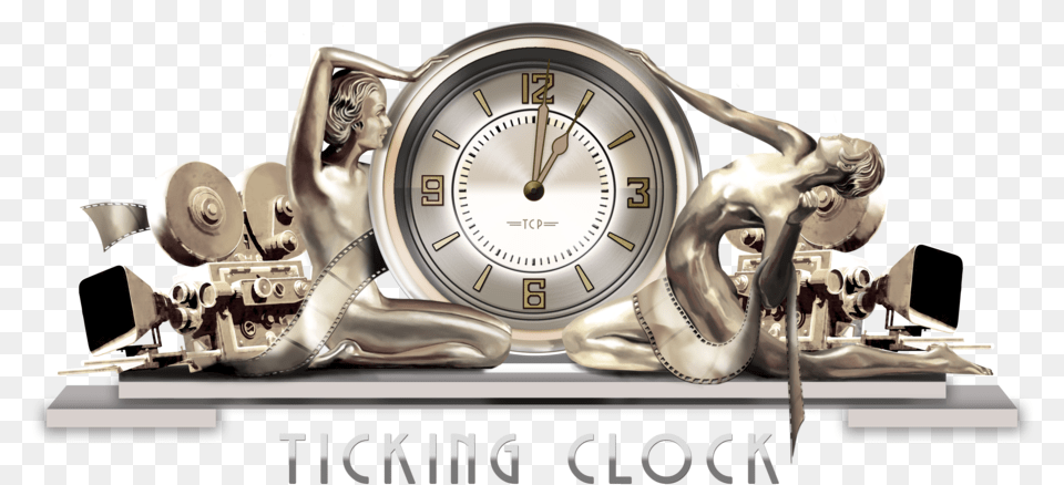 Ticking Clock Primary Logo Colorgradientfont Bold, Analog Clock, Adult, Wedding, Person Png