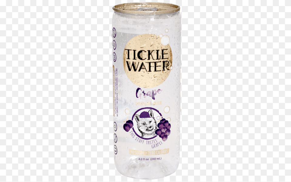 Tickle Water Grape Sparkling Water 8 Oz Cans Grape Flavored Sparkling Water, Can, Tin Png