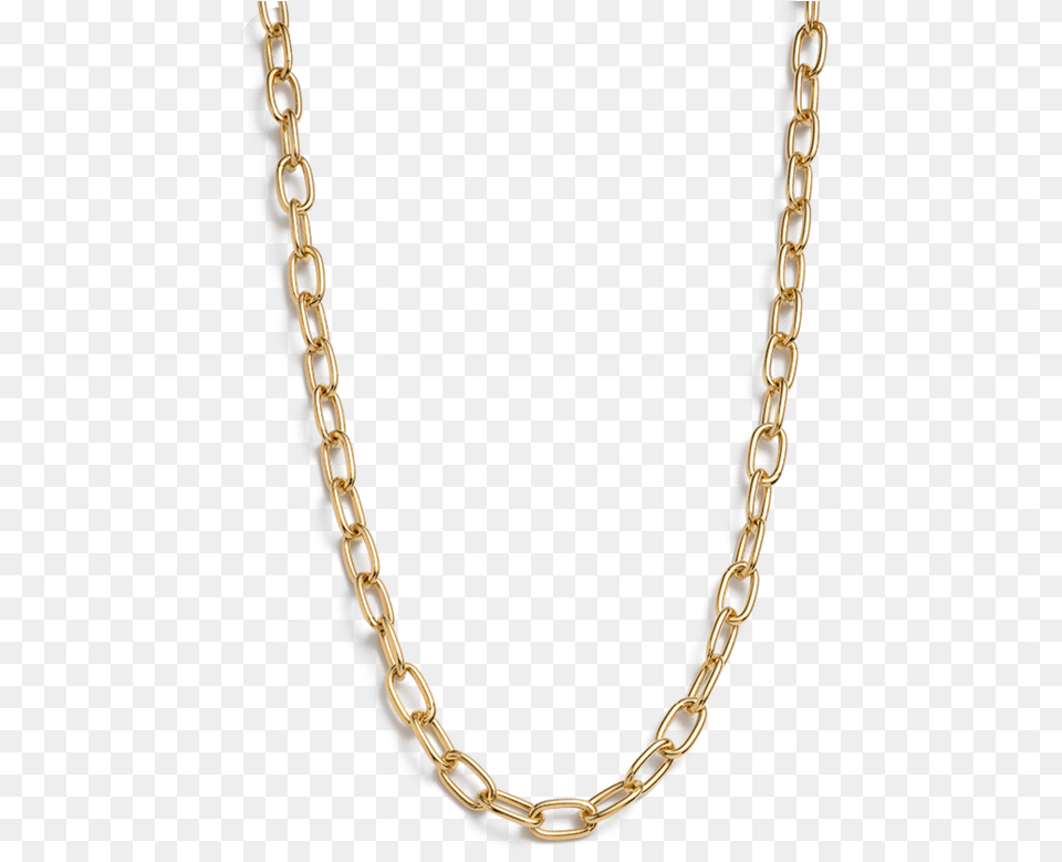 Tidal Chain Open Link Chain Necklace, Accessories, Jewelry Png