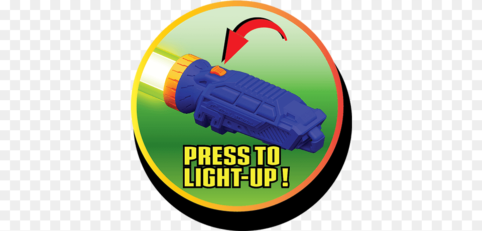 Tidal Storm Light Up Blaster Fictional Character, Toy, Water Gun, Tape Free Png