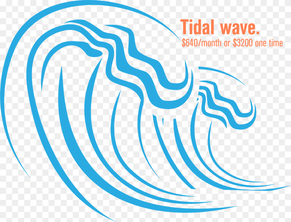 Tidal Wave One Wave Vector, Nature, Outdoors, Sea, Water Free Png