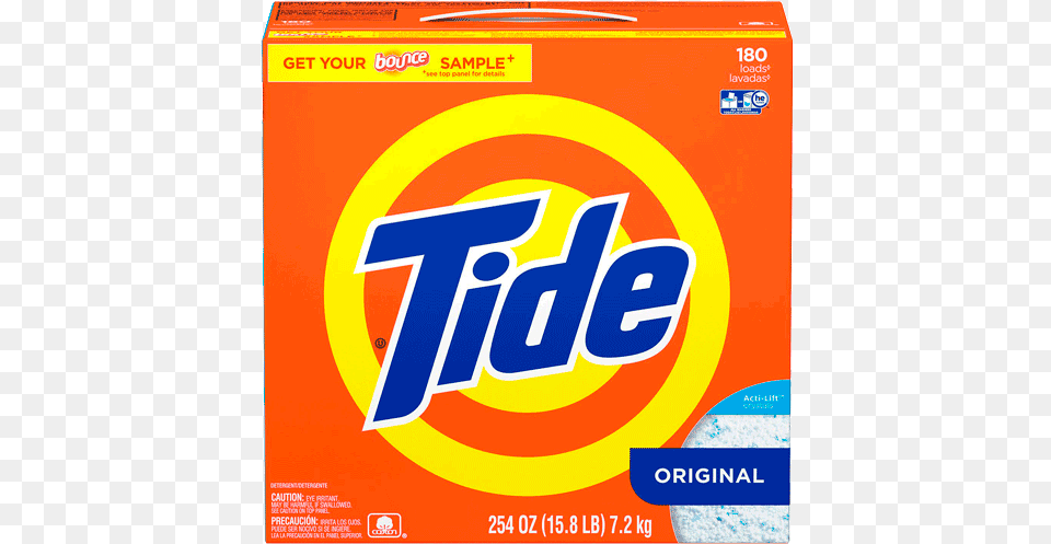 Tide Detergent, Gum, Can, Tin Free Png