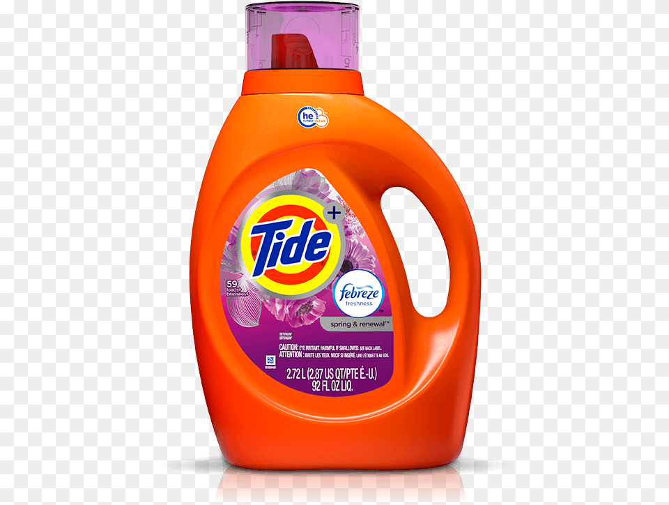 Tide Febreze Botanical Rain, Bottle, Shaker Png Image