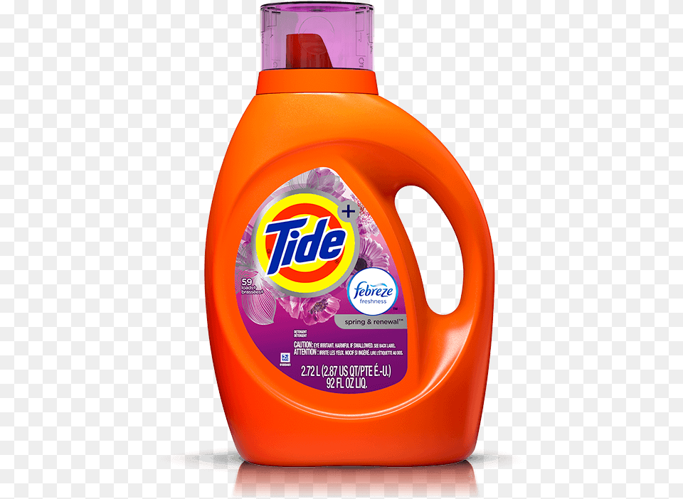 Tide Febreze Detergent, Bottle, Shaker, Beverage, Juice Free Png