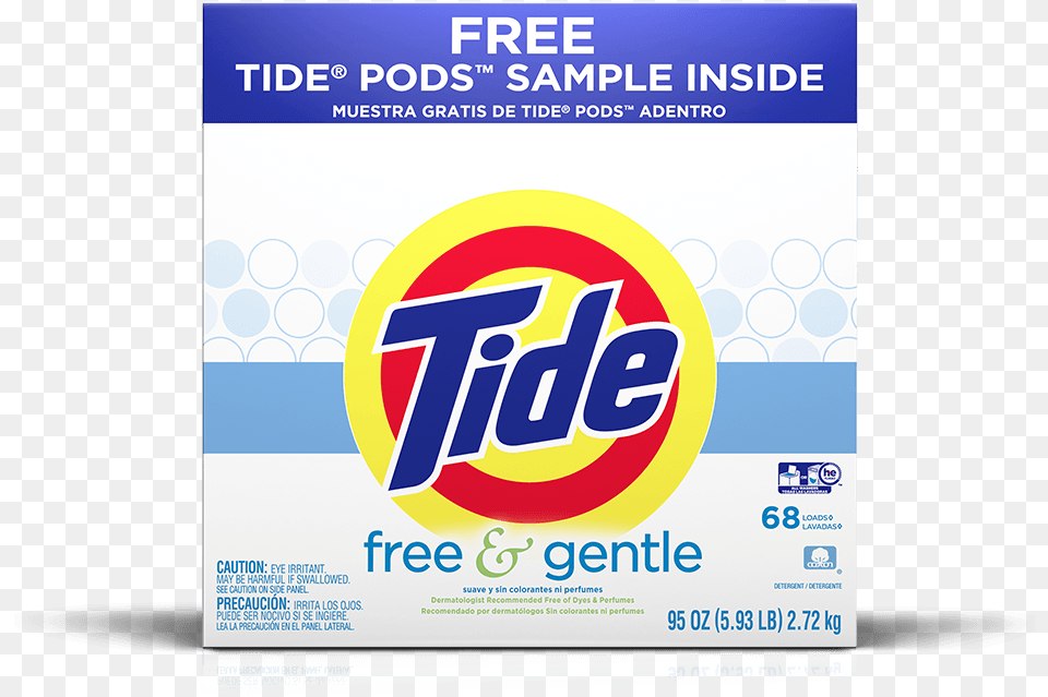 Tide And Gentle Powder Tide Detergent Amp Gentle 141 Oz, Advertisement, Poster Free Png Download