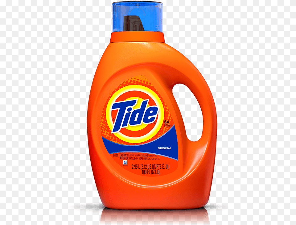 Tide Original Scent Liquid Laundry Detergent Tide Liquid Detergent, Bottle, Shaker Free Png Download