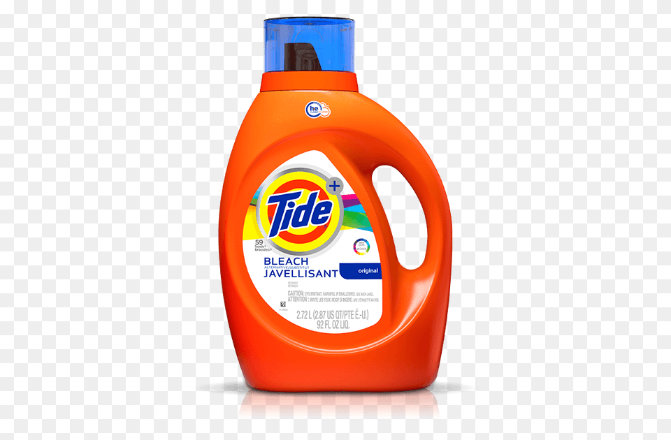 Tide Plus Bleach Alternative He Liquid Detergent, Bottle, Shaker Free Png