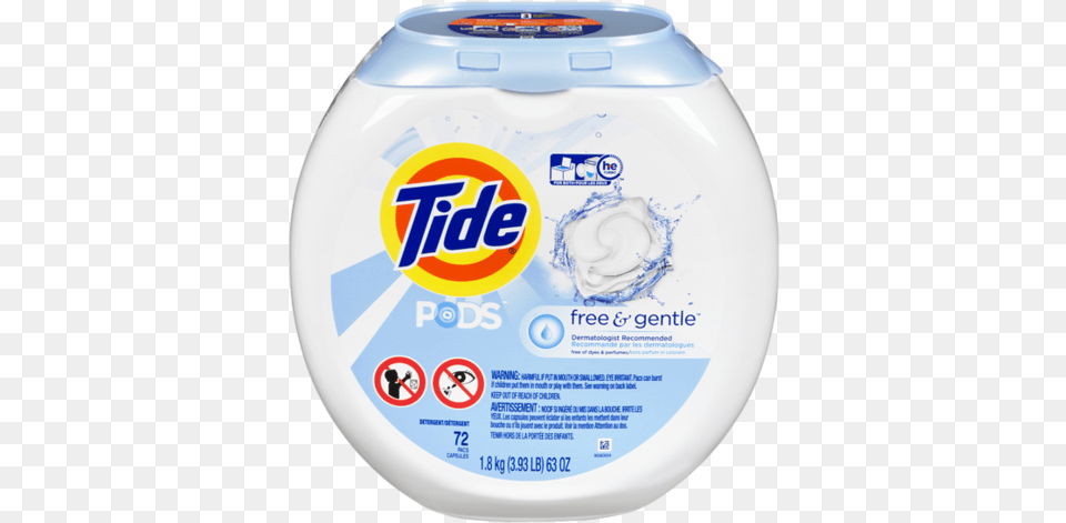 Tide Pods Liquid Detergent Pacs And Gentle Laundry Tide And Gentle Pods, Plate, Bathroom, Indoors, Room Free Transparent Png