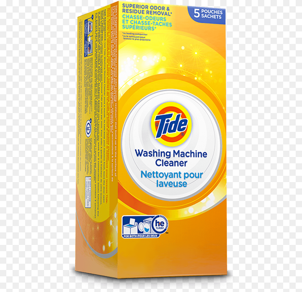 Tide Washing Machine Cleaner Product, Can, Tin Free Transparent Png