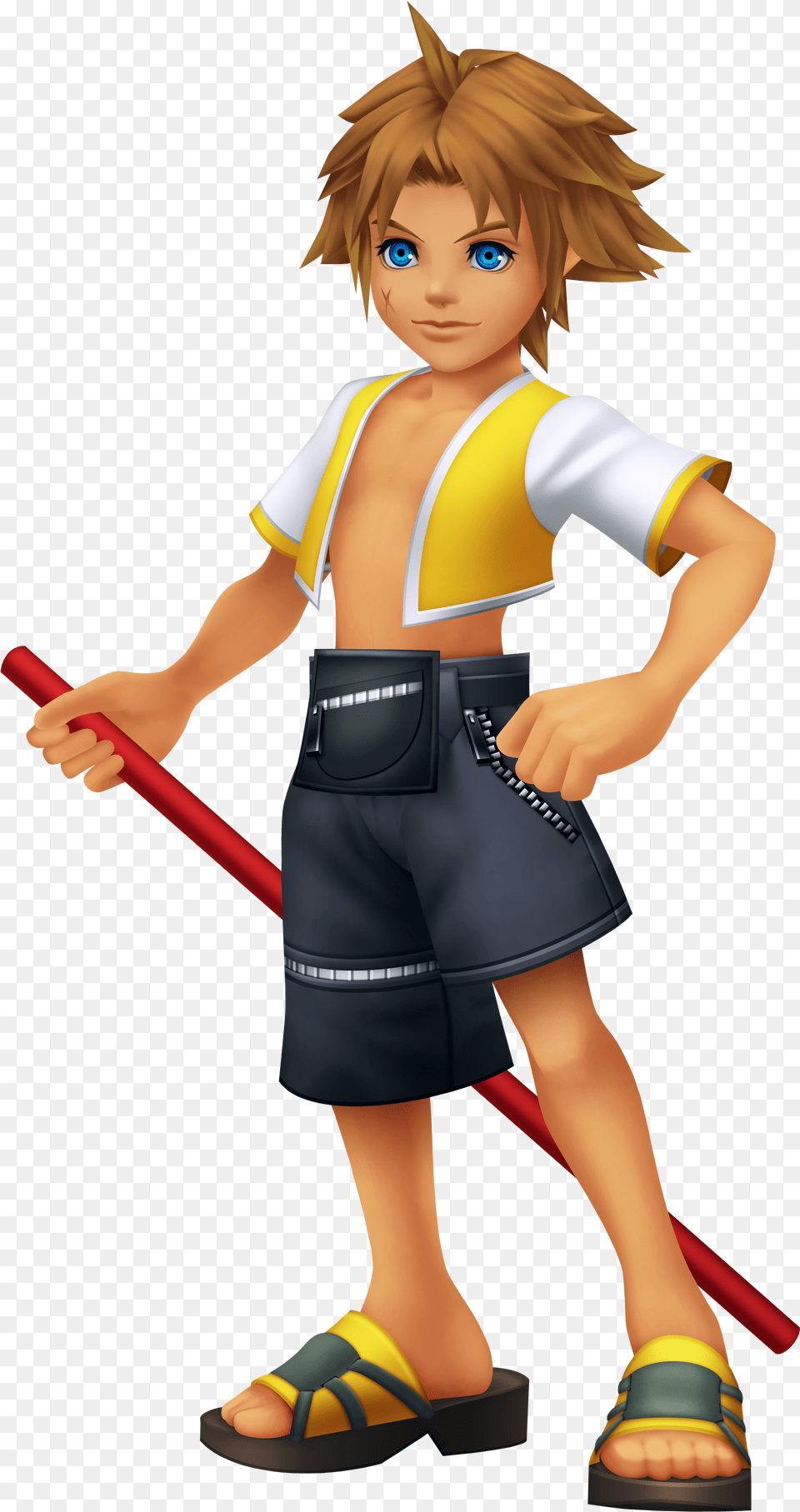 Tidus Kingdom Hearts, Person, Cleaning, Publication, Comics Png Image