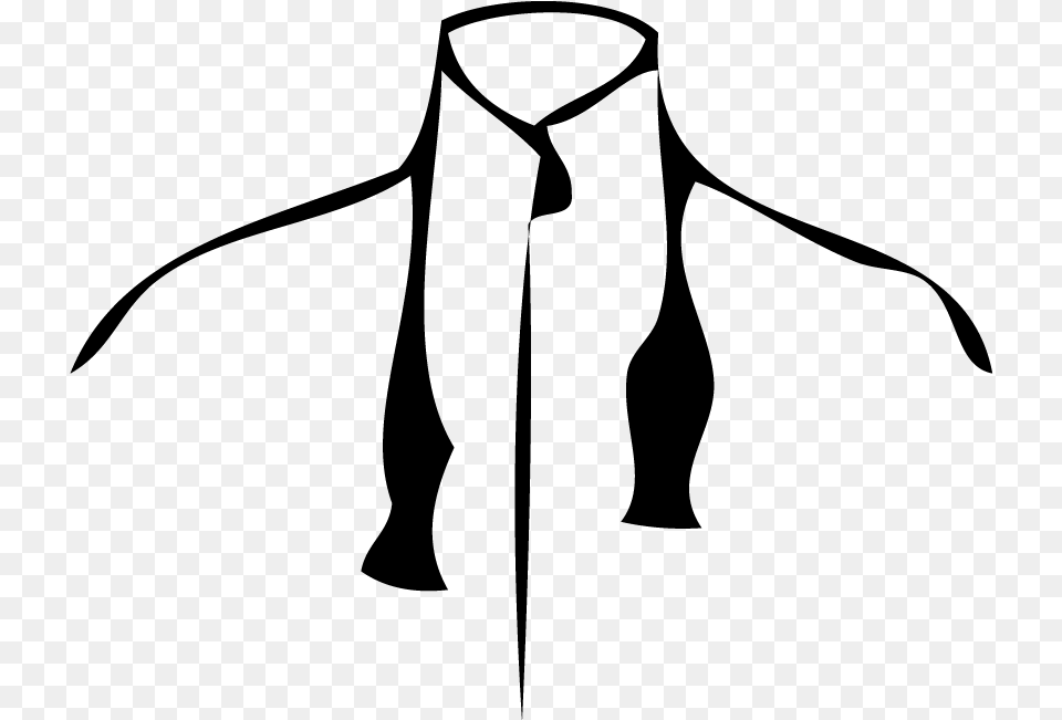 Tie 01 Bow Tie Loose Clipart, Gray Free Png Download