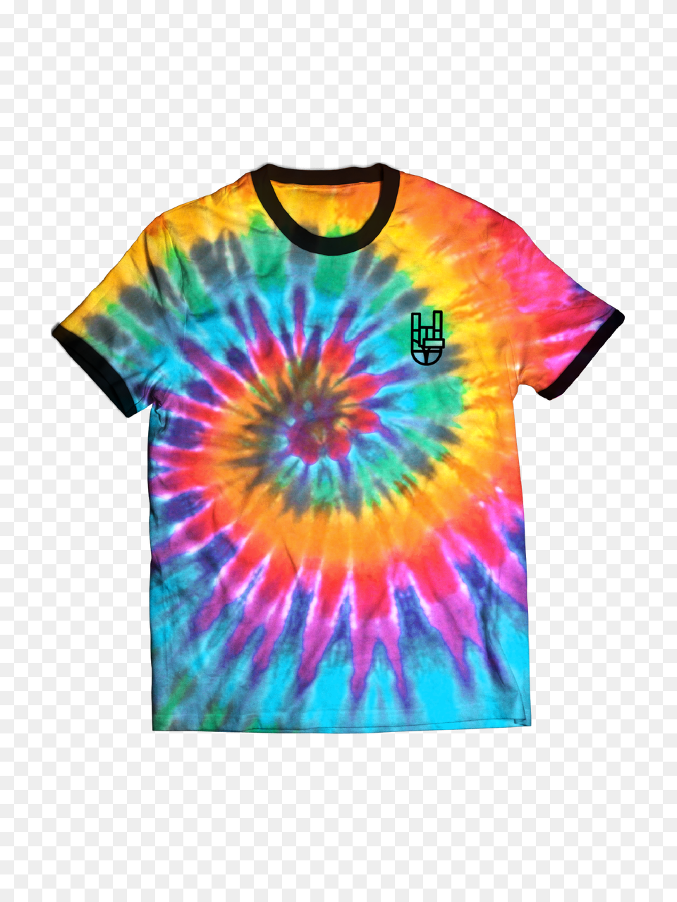 Tie Dye Crew Piped Tee, Clothing, T-shirt Free Png Download