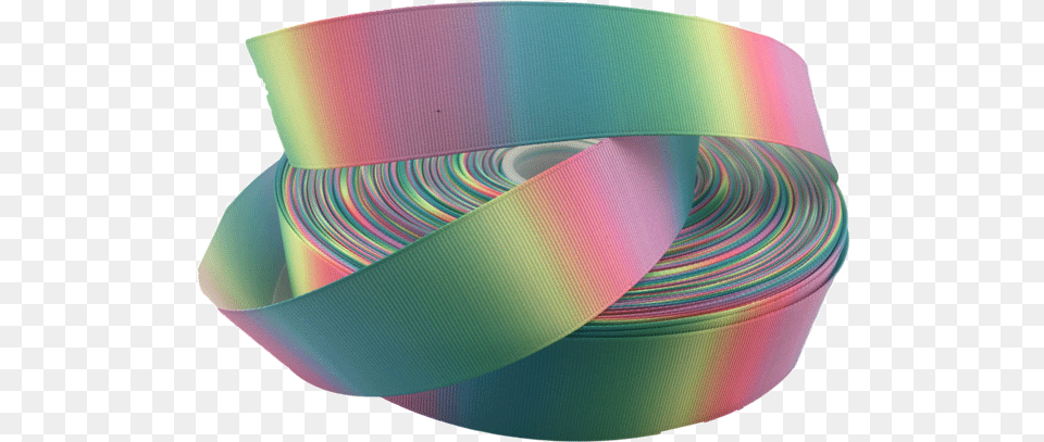 Tie Dye Pastel Ombre Grosgrain Ribbon 15 Rqc Supply Circle Free Png