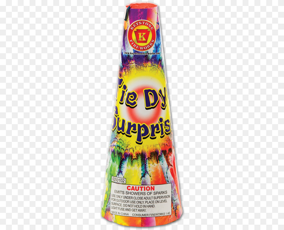Tie Dye Surprise Surprise Firework, Clothing, Hat, Alcohol, Beer Free Png Download