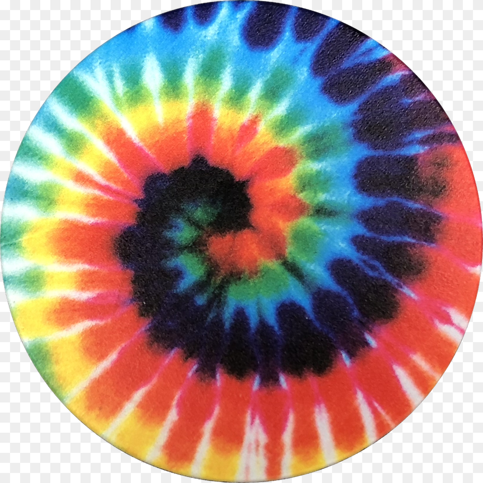 Tie Dye Swirl Fun Pop Circle, Accessories, Disk Free Png Download