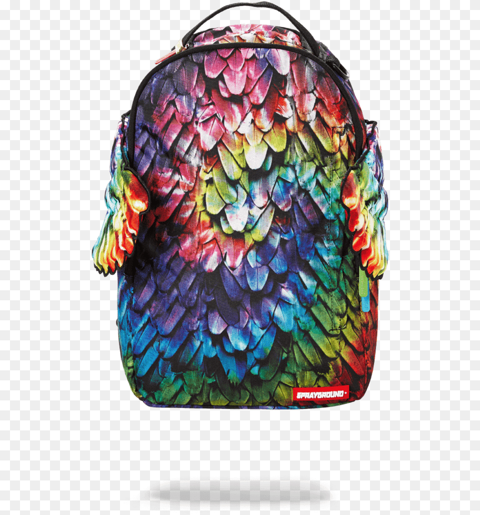 Tie Dye Wings Sprayground Backpack, Accessories, Bag, Handbag, Purse Free Transparent Png