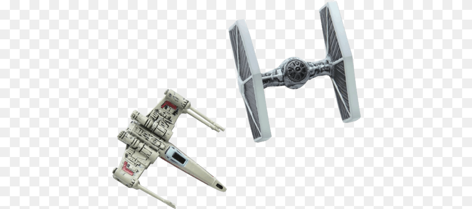 Tie Fighter And X Wing, Aircraft, Transportation, Vehicle, Spaceship Free Png