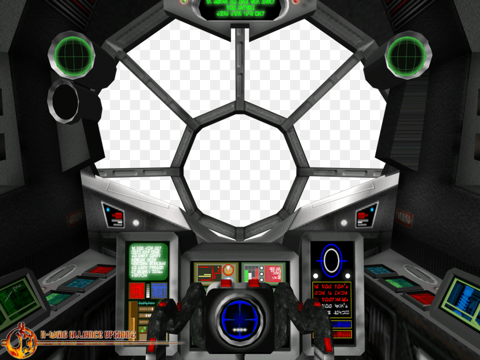 Tie Fighter Cockpit, Computer Hardware, Electronics, Hardware, Monitor Png Image