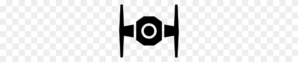 Tie Fighter Icons Noun Project, Gray Png
