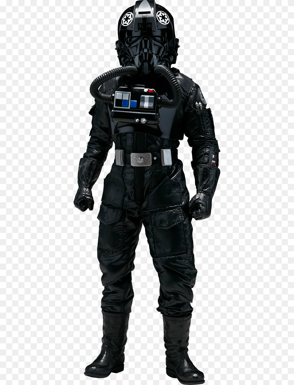 Tie Fighter Pilot 16th Scale Action Figure Rogue One Tie Fighter Pilot, Adult, Person, Man, Male Free Png