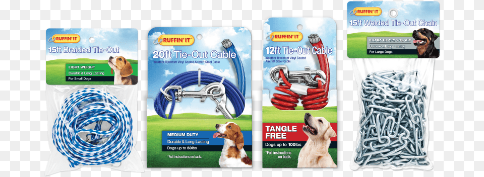 Tie Outs Stakes Cable Tie Outs Chain Tie Outs Pet Ruffin It 15 Ft Heavy Duty Tie Out Chain, Animal, Canine, Dog, Mammal Free Png Download